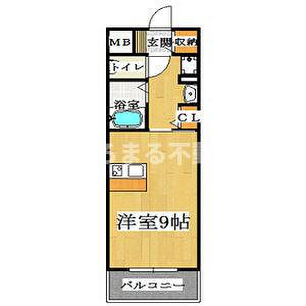 メゾン・デ・ノムラ島之内 302｜大阪府大阪市中央区島之内2丁目(賃貸マンション1R・3階・24.90㎡)の写真 その2