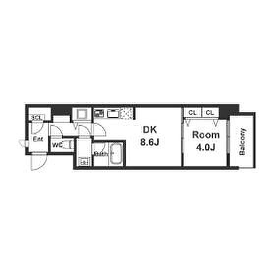 スプランディッド淀屋橋DUE 709｜大阪府大阪市中央区淡路町2丁目(賃貸マンション1DK・7階・35.38㎡)の写真 その2