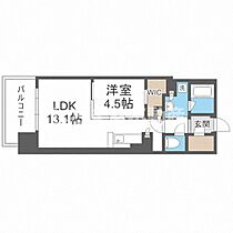 OPUS RESIDENCE SHINSAIBASHISOUTH 802 ｜ 大阪府大阪市中央区瓦屋町1丁目10-5（賃貸マンション1LDK・8階・44.23㎡） その2