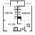 サンライズ高砂4号棟2階3.8万円