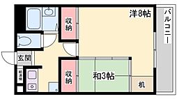 ラ・フェスタ加東 1LKの間取図画像