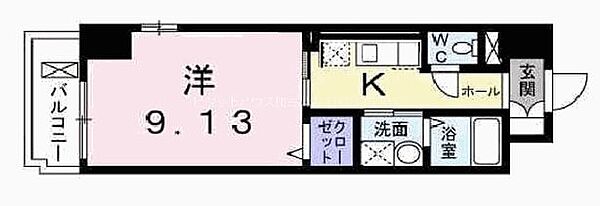 ラ・ブローテ東加古川 ｜兵庫県加古川市平岡町新在家２丁目(賃貸マンション1K・5階・30.96㎡)の写真 その2