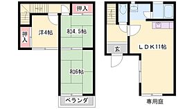 アシーネ加古川A棟  ｜ 兵庫県加古川市加古川町中津233-2（賃貸アパート3LDK・1階・59.30㎡） その2