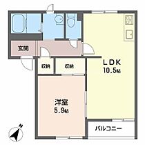 グリーンルミナスE  ｜ 兵庫県小野市黒川町138-1（賃貸アパート1LDK・1階・43.75㎡） その2