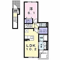 兵庫県加古川市平岡町新在家1573-2（賃貸アパート1LDK・2階・44.88㎡） その2