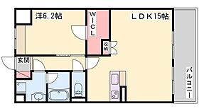 ヴェルドミールII  ｜ 兵庫県高砂市曽根町641（賃貸マンション1LDK・3階・52.00㎡） その2