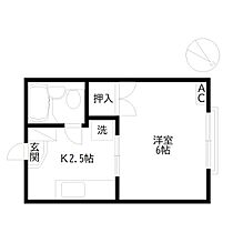 メゾンRio  ｜ 兵庫県加古川市加古川町平野131-4（賃貸アパート1K・2階・20.20㎡） その2