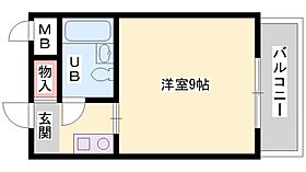 セントポーリア  ｜ 兵庫県加古郡播磨町南大中２丁目9-14（賃貸アパート1R・1階・20.80㎡） その2