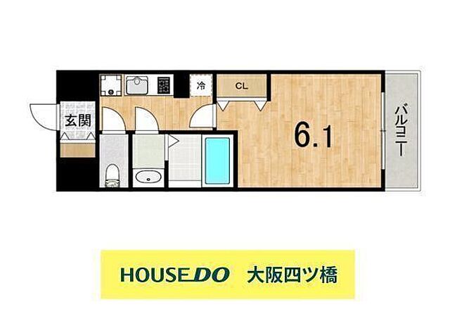 間取り ワールドアイURBAN GATE 4階/-