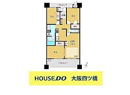 キングマンションシーブリッサ此花 3LDKの間取図画像