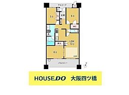 キングマンションシーブリッサ此花 3LDKの間取図画像