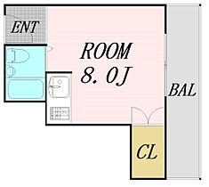 メブロ1  ｜ 大阪府吹田市泉町4丁目（賃貸マンション1R・3階・18.89㎡） その2