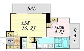 パークアクシス梅田  ｜ 大阪府大阪市北区豊崎3丁目（賃貸マンション1LDK・3階・38.69㎡） その2