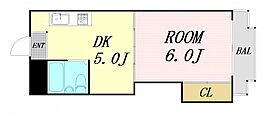 大阪府大阪市北区菅栄町（賃貸マンション1DK・4階・24.40㎡） その2