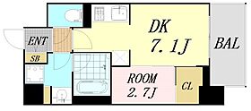 アーバネックス新町II  ｜ 大阪府大阪市西区新町4丁目（賃貸マンション1DK・6階・29.35㎡） その2