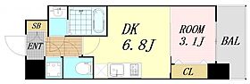 アドバンス江坂ラシュレ  ｜ 大阪府吹田市江坂町2丁目（賃貸マンション1DK・15階・27.55㎡） その2