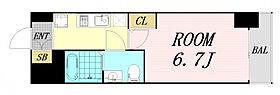 SERENiTE本町reflet  ｜ 大阪府大阪市西区西本町3丁目（賃貸マンション1K・8階・21.90㎡） その2