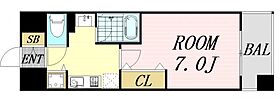 アーデン江坂  ｜ 大阪府吹田市江の木町（賃貸マンション1K・2階・23.25㎡） その2