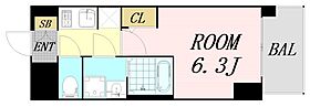 S-RESIDENCE福島玉川Tres  ｜ 大阪府大阪市福島区玉川2丁目（賃貸マンション1K・9階・20.56㎡） その2