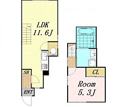 ST　COURT  ｜ 大阪府大阪市北区長柄中2丁目（賃貸アパート1LDK・1階・41.46㎡） その2