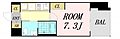 イノセント堂山6階10.1万円