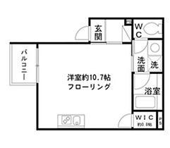 ＬＡＵＲＥＬ一之江  ｜ 東京都江戸川区一之江7丁目（賃貸アパート1R・3階・27.02㎡） その2