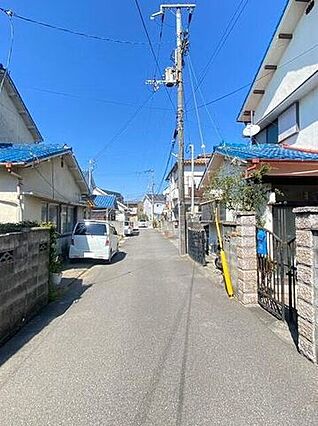 前面道路含む現...