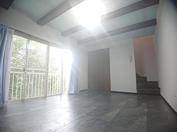 Beautiful mountainous landscape with colorful sky