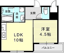 プリオーレリベルタ 319 ｜ 兵庫県神戸市長田区片山町5丁目11-24（賃貸マンション1LDK・3階・32.58㎡） その2