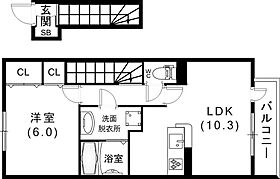 マ・メゾン岩屋  ｜ 兵庫県神戸市灘区岩屋中町3丁目1-4（賃貸アパート1LDK・2階・45.85㎡） その2