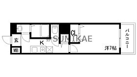 グランドタワー三宮 302 ｜ 兵庫県神戸市中央区磯辺通4丁目1-13（賃貸マンション1K・3階・26.31㎡） その2