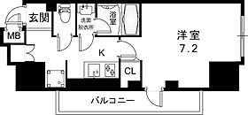 アプリーレ三宮イースト 1501 ｜ 兵庫県神戸市中央区吾妻通5丁目（賃貸マンション1K・15階・24.86㎡） その2