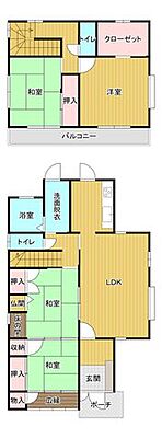 間取り 周南市平野一丁目　4LDK