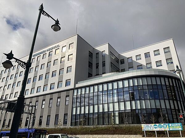 Beautiful mountainous landscape with colorful sky