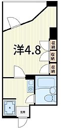 ガーデンハウス高砂 1Kの間取図画像