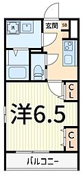 リブリ・ピエトラ・リッタ 1Kの間取図画像