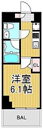 SHOKENResidenceお花茶屋 1Kの間取図画像
