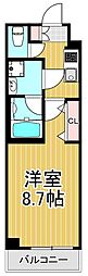 ARCOBALENO OHANAJAYA 1Kの間取図画像