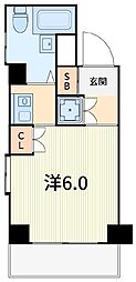 ワコーレ青砥 ワンルームの間取図画像