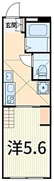 Grande Takasago 1Kの間取図画像