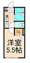 エクセル1 202 ｜ 東京都足立区東和2丁目（賃貸アパート1K・2階・16.30㎡） その2