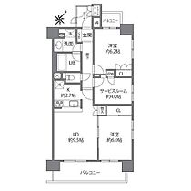 東京都品川区東五反田3丁目1-3（賃貸マンション2LDK・10階・65.19㎡） その2