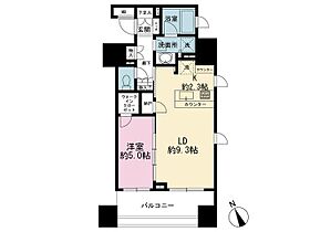 東京都文京区湯島2丁目2-3（賃貸マンション1LDK・6階・45.21㎡） その2