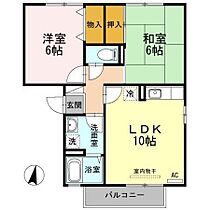 山口県山口市大内御堀3393-6（賃貸アパート2LDK・3階・57.99㎡） その2