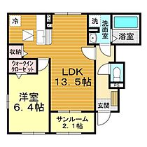 山口県山口市大内問田2丁目詳細未定（賃貸アパート1LDK・1階・50.87㎡） その2