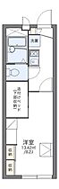 山口県山口市大内御堀4丁目6-16（賃貸アパート1K・1階・22.35㎡） その2