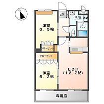 山口県山口市小郡新町2丁目4-1（賃貸アパート2LDK・1階・57.33㎡） その2