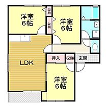 シテヴェールA館 101 ｜ 山口県山口市周布町3番41号（賃貸アパート3LDK・1階・65.40㎡） その2