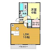 山口県山口市吉敷下東2丁目2-18（賃貸アパート1LDK・2階・50.47㎡） その2