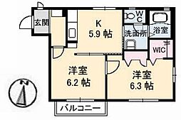 グランシードMSB 2Kの間取図画像